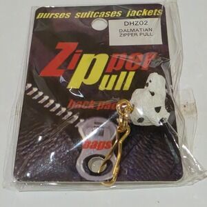 Conversation Concepts Vintage 0.5"‎ Dalmation Zipper Pull Charm